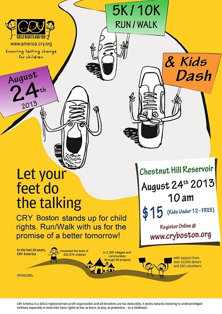 CRY Boston Walk Run 2013